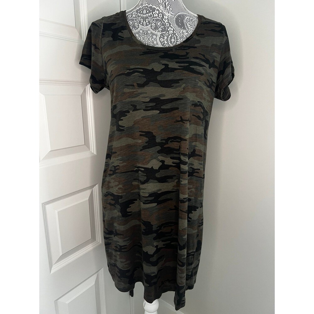 Social Standards by Sanctuary Camo Pajama Dress Women’s Size Large L Sleepshirt